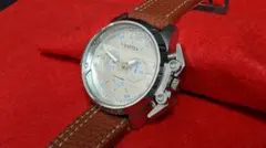 GAZTEA 大きい メンズ ヴィンテージ 時計 自動 クオーツ