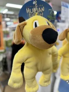 ヒューマンフォールフラット バディ マスコット 黄色い犬 ぬいぐるみ