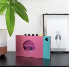 【新品】we are rewind カセットプレーヤー WE-001 ピンクのサムネイル