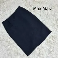 Max Mara 膝丈　タイトスカート　エンボス加工　白タグのサムネイル