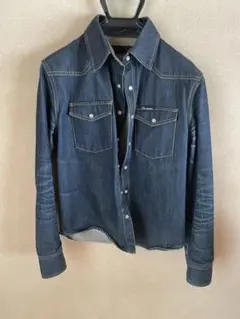 Jack roseデニムシャツ インディゴ 44のサムネイル