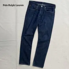 濃紺 Polo Ralph Lauren ストレートデニムパンツ W32