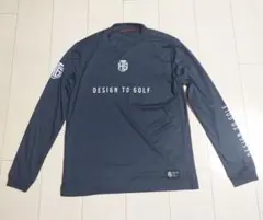 HONOR GOLF DESIGN TO GOLF L ダークブルー 長袖シャツ