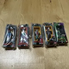 仮面ライダー ソフビパッケージチャーム　5種