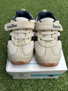 familiar スニーカー ベージュ　14.5㎝