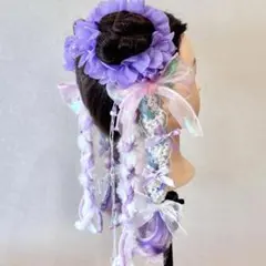 しなこ♡ヘアゴムエクステ♡ハロウィン♡姫♡ベビタピ♡リアピ♡ユニコーン♡Dハロ♡