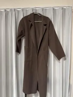 ロングコート ブラウン レディース 秋冬