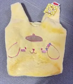 新品　サンリオ　ポムポムプリン　トートバッグ　アベイル　ふわふわトートバッグ