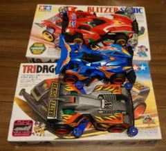 的場文男 RED EMPEROR BLITZER-SONIC(ミニ四駆) 的場文男 オリジナルミニ四駆 ブリッツァーソニック 特別仕様 レッド