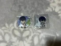 ブルーロック展 オリヴァ・愛空 缶バッジ アクリルスタンド 一番くじ