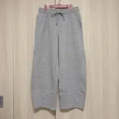 GU★スウェットバレルレッグパンツ