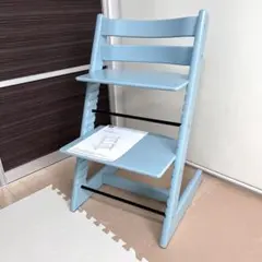STOKKE トリップトラップ ハイチェア アクアブルー シリアルナンバー6 STOKKE ストッケ トリップトラップ ベビーチェア シリアル