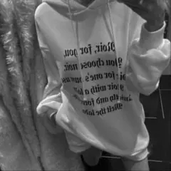 melt the lady メルトザレディー ゴシックロゴフーディー 新品未使用