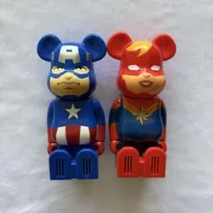 クレベリン　マーベル　ベアブリック　2体セット