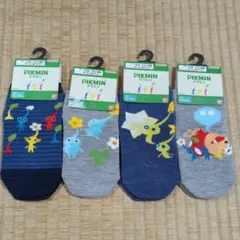 ピクミン キッズ靴下 4足セット 15~20cm