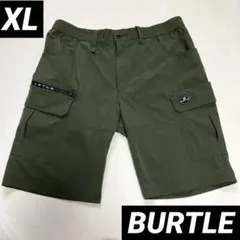 【美品】BURTLE カーゴハーフパンツ カーキ XLのサムネイル