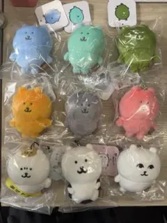 ナガノキャラクターズ カラーなナガノのくまマスコット カラー　9点セット