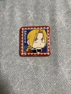 鋼の錬金術師 トレーディングスクエア缶バッジ エドワード・エルリック