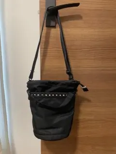 MACKINTOSH スタッズ 巾着 ショルダーバッグ ブラックのサムネイル