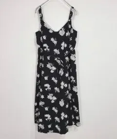 ココディール【S】花柄キャミソールワンピース フラワー リボン