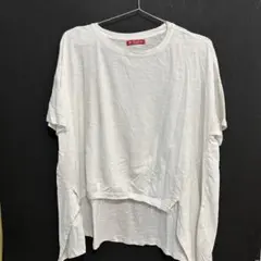 Amina アミナ 半袖 Tシャツ ホワイト 綿100%のサムネイル