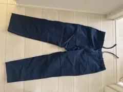 ユニクロ　ネイビー EZYアンクルパンツコットン・2WAYストレッチMサイズ