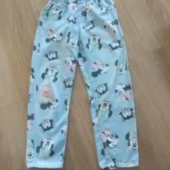 9月1日まで限定価格最安値ミニーマウス プリント デニムロングパンツ 130cm