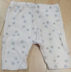 プティマイン 花柄ベビースパッツ ハーフ