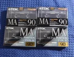 [未使用品][未開封] TDK MA90 カセットテープ Amazon | TDK メタルテープ カセットテープ 90分 振動低減ハーフ採用