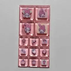 2191＊サンリオ タイルシール マイメロディ ブロックシール