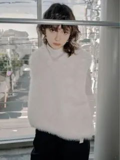 りお様おまとめ　trefle+1 フロントフリルジレ　パールフリルスカート二点 りお様おまとめ trefle+1 フロントフリルジレ パールフリルスカート二