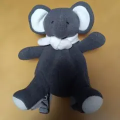 ムージョンジョン　 キッズ　グレー象リュック