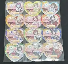 ラブライブ！虹ヶ咲 GiGOコラボカフェ ハートコースター コンプセット