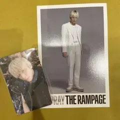 TSUTAYA 長谷川慎　ランペ トレカ　ポストカード THE RAMPAGE