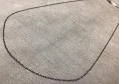 ヴィンテージ　SV925 シルバーネックレスチェーン 45cm 燻銀のサムネイル
