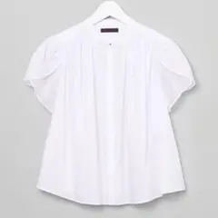 TOMORROWLANDcollection ハーフスリーブタックブラウス - メルカリ