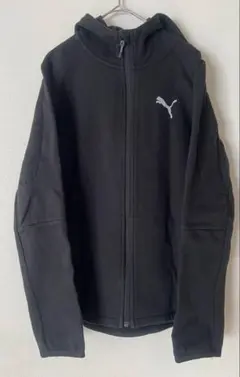 PUMA 160㎝ブラック パーカー フード付き