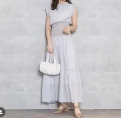 dazzlin 腹巻きワンピ 小花柄