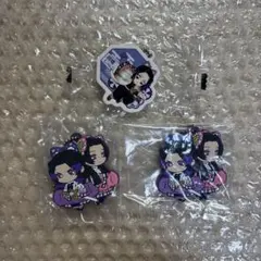 鬼滅の刃　胡蝶しのぶ　胡蝶カナエ　キャラばんちょうこう　くら寿司　ラバー