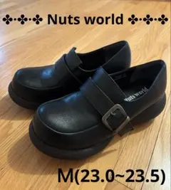 Nuts world ナッツワールド マニッシュローファー - メルカリ