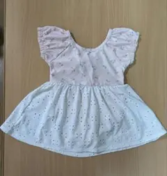 キッズ水着　女の子　ワンピース　スラップスリップ　110