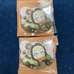 鬼滅の刃　竈門禰豆子　実りの秋まつり　2025 ランダムくま缶バッジA