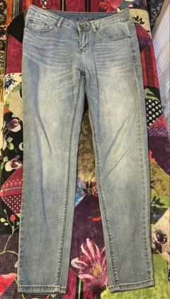 アンティカ　ストレッチスキニージーンズライトブルーＸＳ