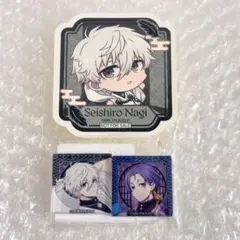 ブルーロック スマべ 天狗茶亭 名古屋限定 凪誠士郎・御影玲王 アクリルブロック