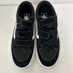 VANS ブラック ベルクロ スニーカー