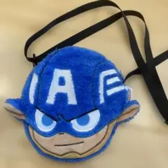 キャプテン・アメリカ ぬいぐるみ　ポシェット