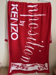 KENZO バスタオル レッド 魚柄のサムネイル