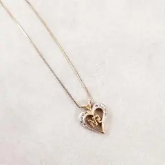 NINARICCI ニナリッチ　ネックレス　ハート　かわいい　ゴールドのサムネイル