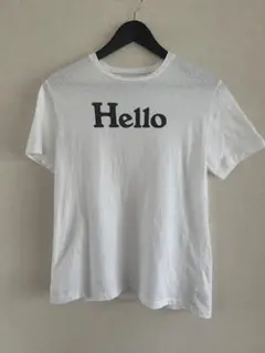 【マディソンブルー】Hello プリント Tシャツ（ホワイト）のサムネイル