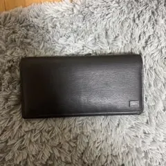 PORTER ブラック レザ-長財布